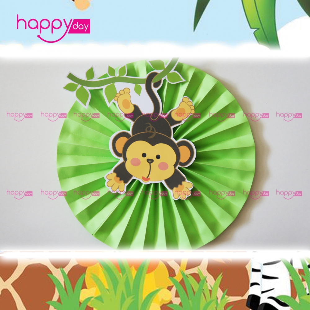 Nappe Anniversaire Jungle 2pcs - 274x137 Cm Imperméable - Décoration Fête Enfants Thème Safari