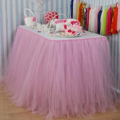 jupe de table en tulle -...