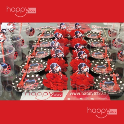 Kit Anniversaire (10 Personnes), Thème Miraculous Ladybug, décoration  anniversaire en Tunisie