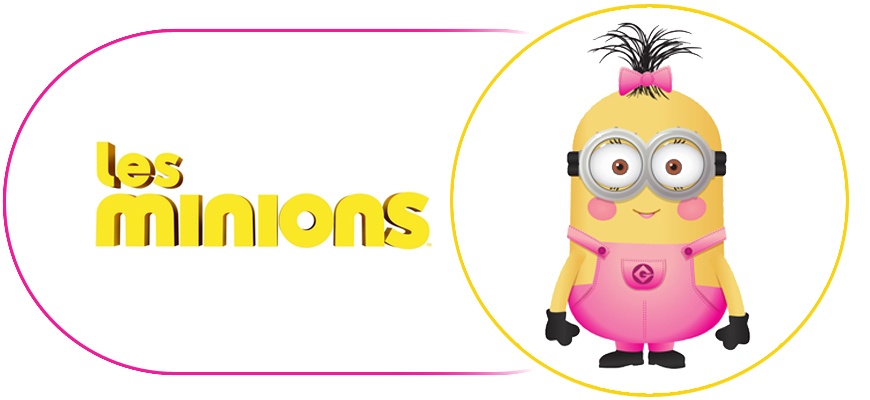 Les Minions en rose